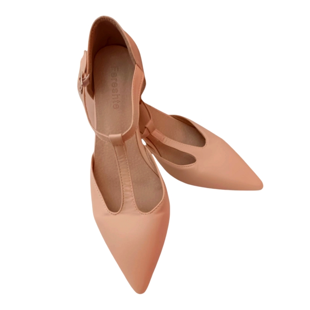 Mary Jane Pink Heels